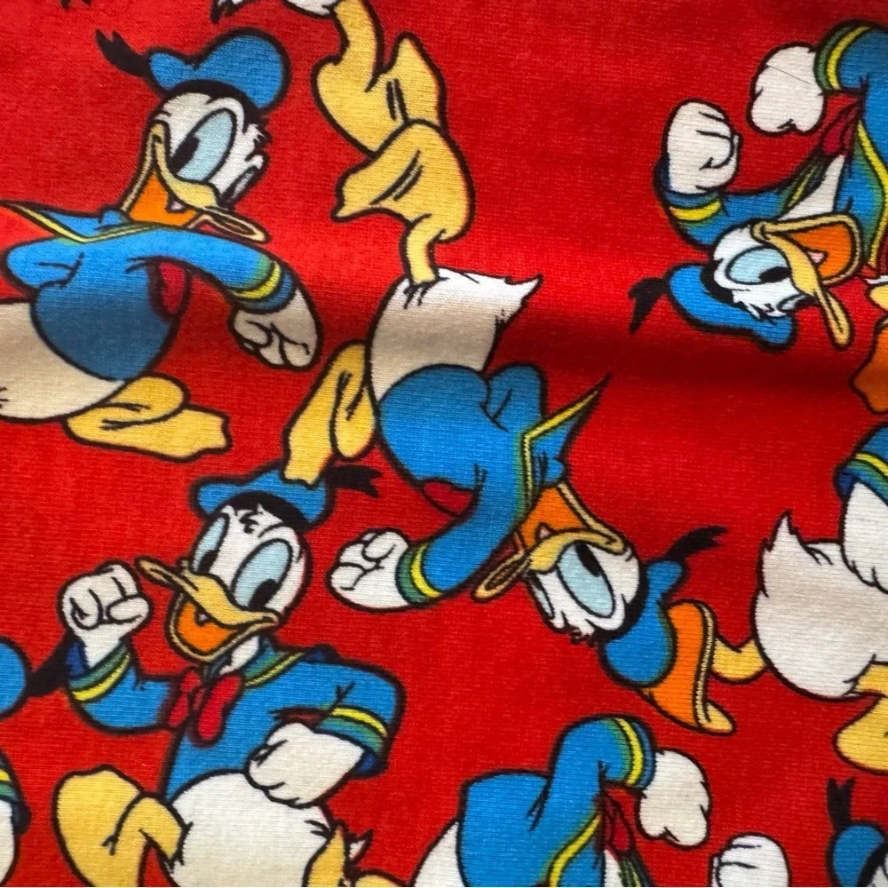 LuLaRoe Red and Blue Cartoon Print‎ Top size M Medium